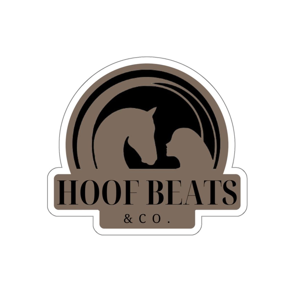 Hoof Beats & Co Classic - Die-Cut Stickers