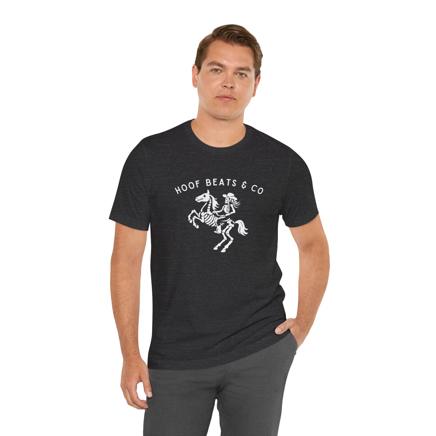 "Ghost Rider Jolly Roger" – Skeleton Pirate Cowgirl Tee